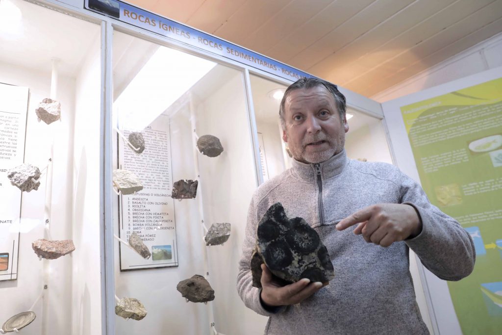 Gerardo Flores, curador (crédito: Noticias UdeC)